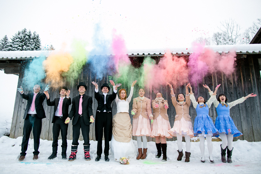 Color up the Winter | After Wedding | Sabrina and Hubert