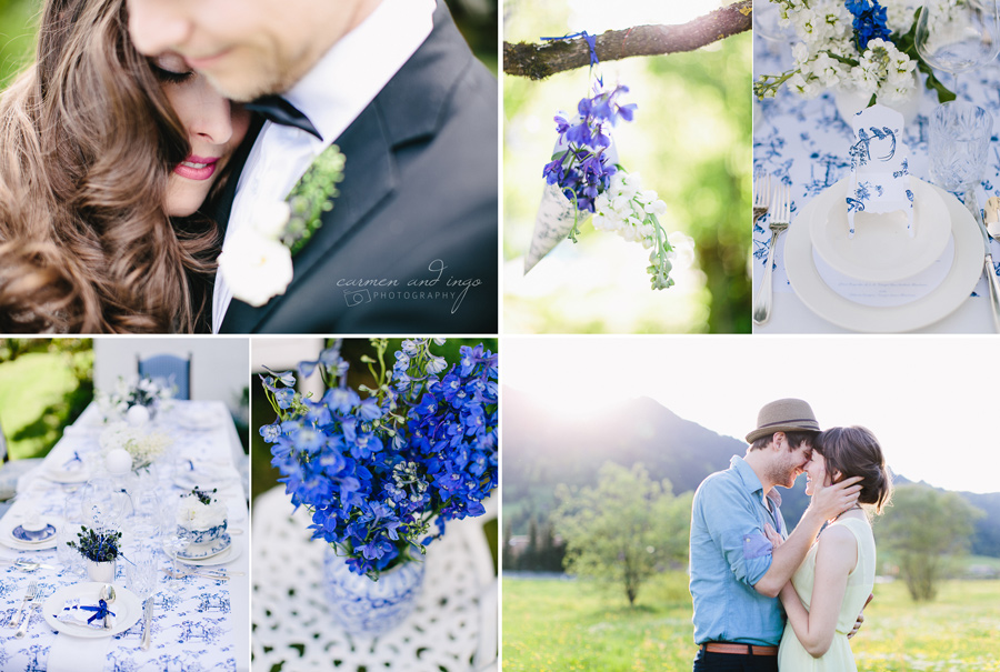 Toile-de-Jouy Inspired Candi Wedding Workshop | Austria