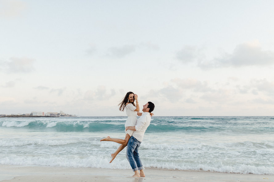 Strandliebe / Paar am Strand - aufgenommen von Carmen and Ingo Photography