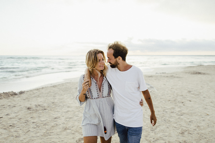 Paar am Strand - aufgenommen von Carmen and Ingo Photography